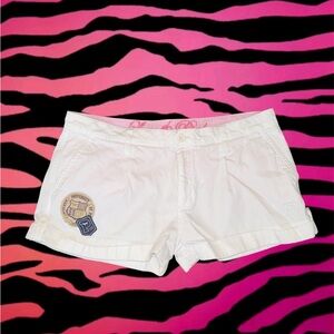Victoria's Secret PINK Cream/White Shorts